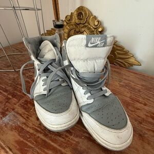 Nike Air Grey and White sneakers